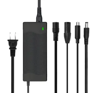 42V 2A Fast Charger for Swagtron T1 & 36V Scooter, Lithium Battery Power Adapter, Quick Charge, Over-Current Protection (Not for Lead-Acid)