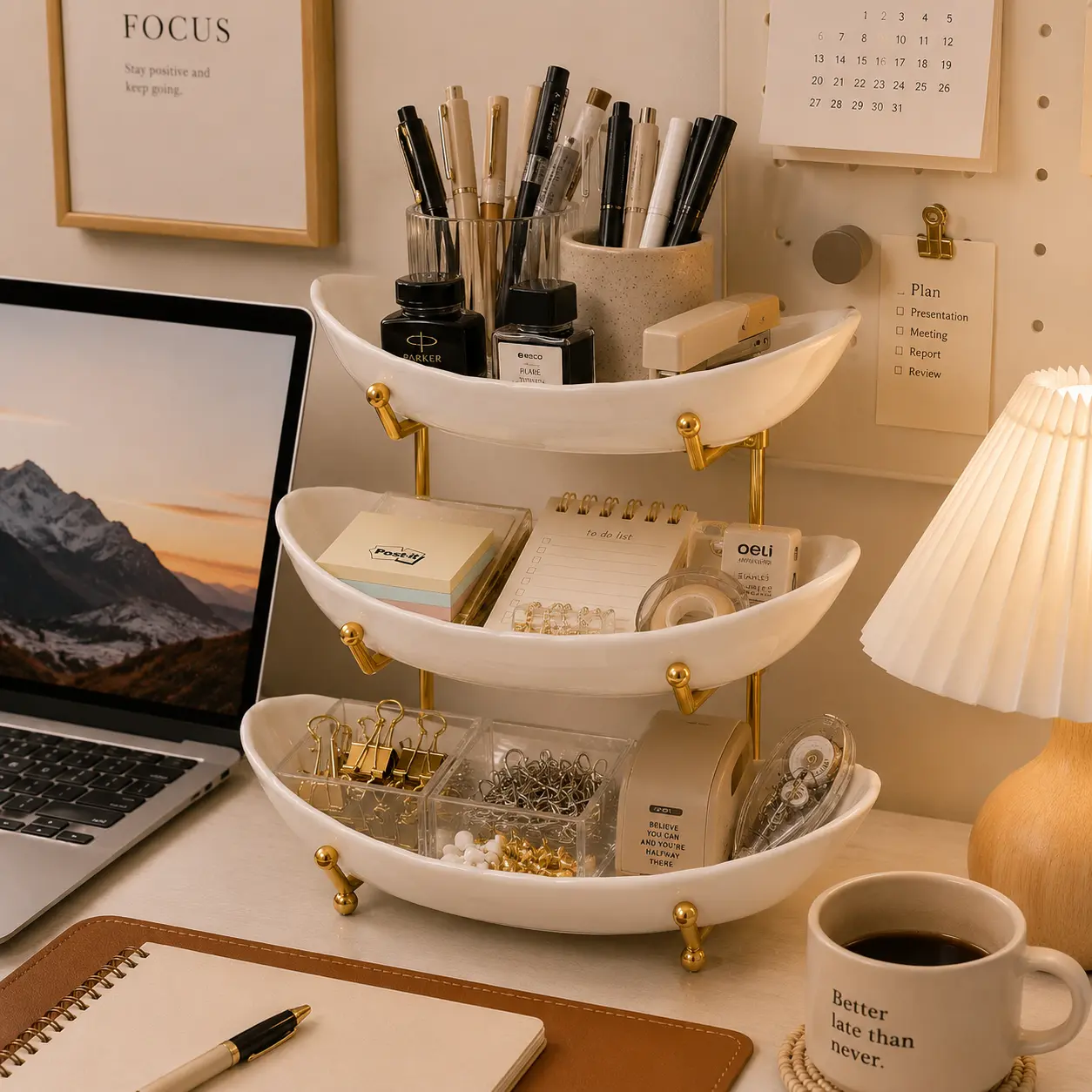 Multi-Use 3 Tier Organizer Stand – Stylish Storage Tray for Bathroom, Coffee Bar, Vanity & Kitchen Multi-Use 3 Tier Organizer Stand – Stylish Storage Tray for Bathroom, Coffee Bar, Vanity & Kitchen