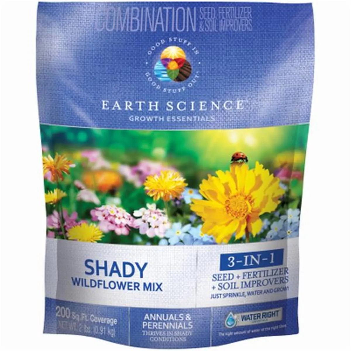 Encap 272026 2 lbs Growth Essentials Shady Wildflower Mix