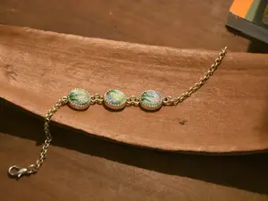 ”Ethnifly“ 925 Sterling Silver Boho Dreamy Three Circle Pendant Necklace – Mermaid Fairy Vibes