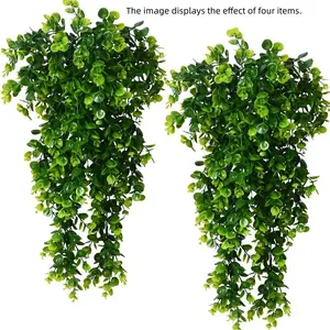 Artificial Eucalyptus Vine, Fake Hanging Plant, Fake Plant Vine, Home Decor for Living Room Bedroom Dining Room Wedding Party, Fruit