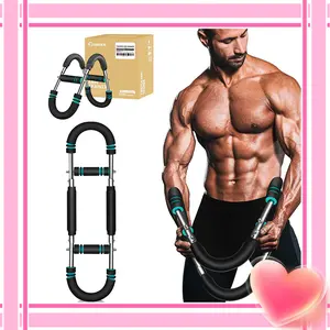 [ Valentine's Day gifts ] Saker Rotating Arm Trainer - Powerful Adjustable Resistance Portable Home Upper Arm Strength Training Fitness Equipment with Chest Exercise Machine