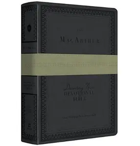 USED-ESV MacArthur Drawing Near Devotional Bible (TruTone, Charcoal/Sage, Trail Design) by ESV Bibles by Crossway (Unknown)