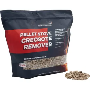 Pellet Stove Creosote Remover, Chimney & Flue Cleaning  Pellets, 8 Pound Bag