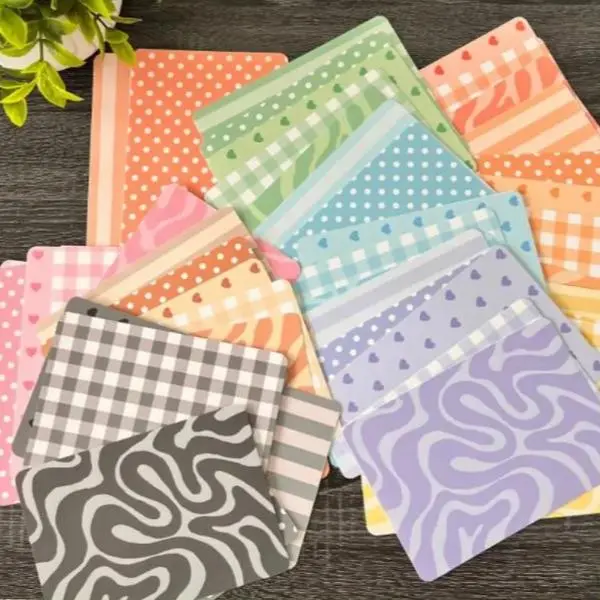 Colorful Patterned E-Reader Inserts for Kindle Paperwhite - Durable Cardstock Kindle Accessories, Lightweight, Stylish Look, Scratch Resistant, Everyday Use Tablet Device Cover Accessory