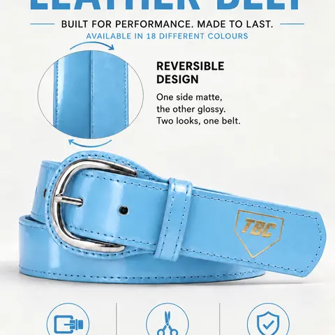 TBC Premium Reversible Leather Belt