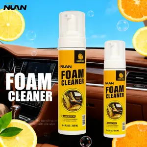 NUAN  Interior Cleaner – Foam Cleaner for Leather, Headliner & Plastic Care