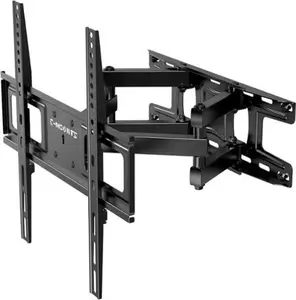 CloudRest Pro - TV Wall Mount Bracket with Articulating Swivel, Extension, Tilt, and Leveling for 37–75" TVs; Holds up to 110 lbs - Black