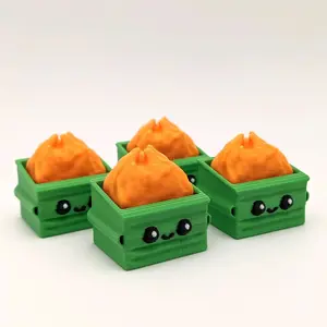 Dumpster Fire Clicker Fidget Toy – Blazing Keyboard Clicker for Stress Relief & Fun stress reduction anxiety relax Sensory