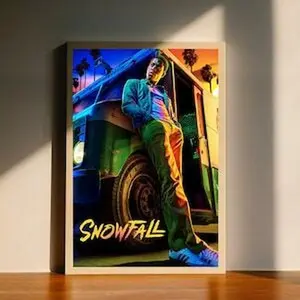 Snowfall Movie Poster, Wall Art Decor, Home Decor, No Frame