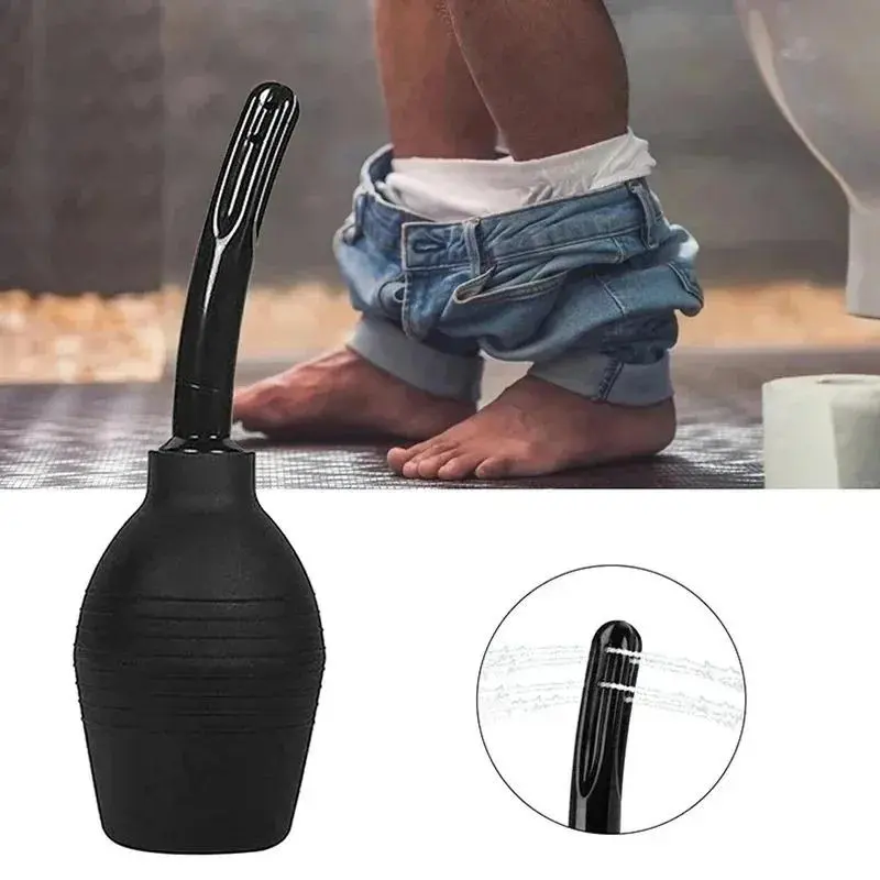 Hot 1PC Portable Bidet Cleaner Enemas Syringe Rectal Enemators  Stream douches Enemas Colon Cleaning Bidet Accessories for your Home