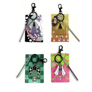 Acrylic Anime Character Keychain, Hot Anime Theme Backpack Pendant, Second-Circle Hanging Decoration, No Ca Prop 65 Warning