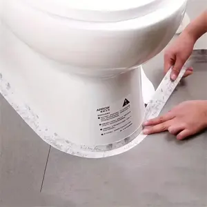 Cross-border waterproof and mold-proof toilet sealing strip, self-adhesive sealing tape for kitchen and bathroom, waterproof tape for bathroom