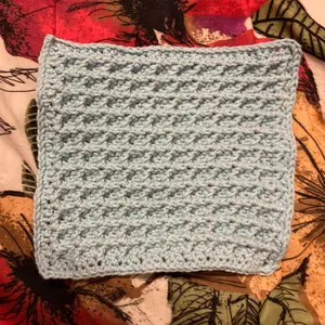 Morning Sky Blue Dishcloth