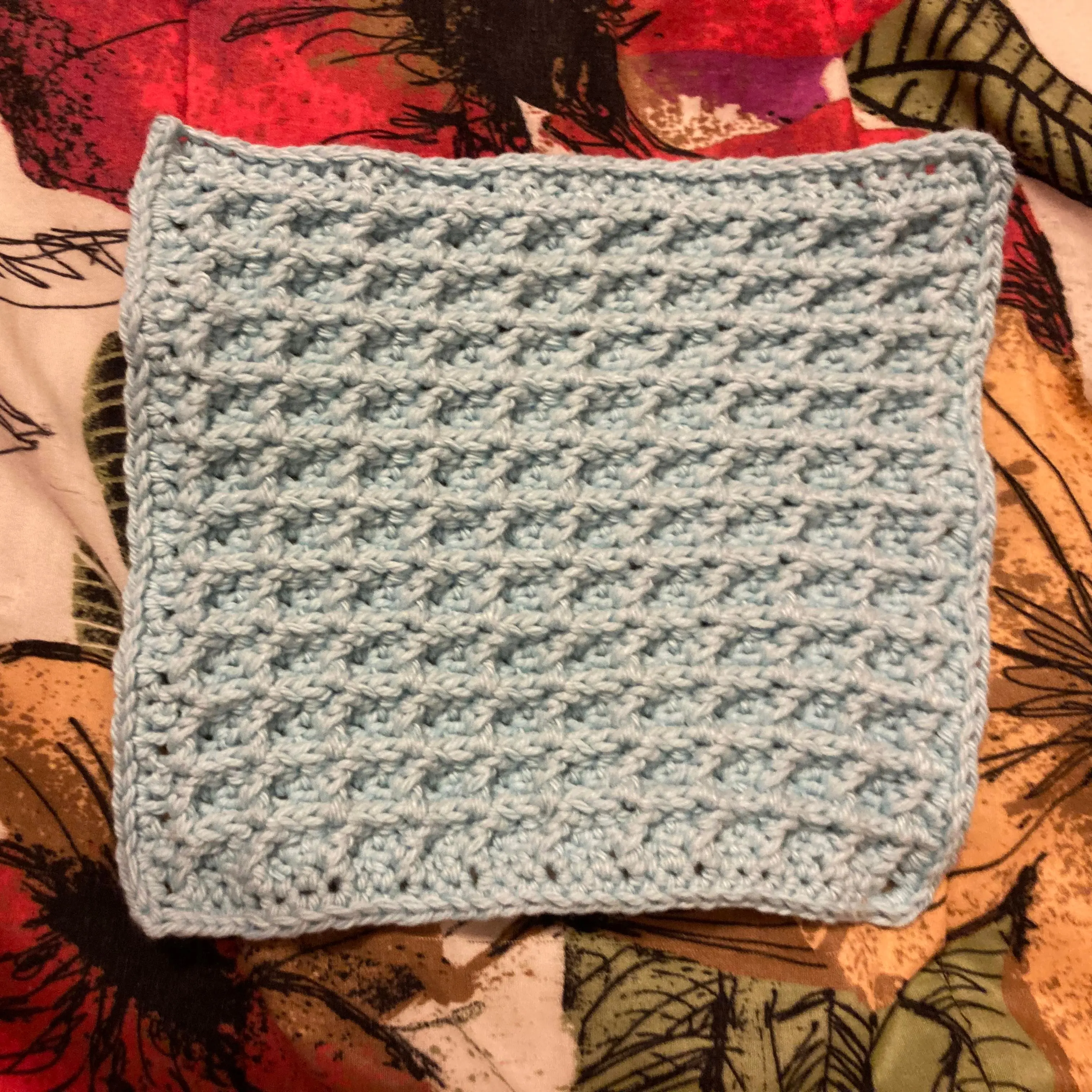 Morning Sky Blue Dishcloth Morning Sky Blue Dishcloth