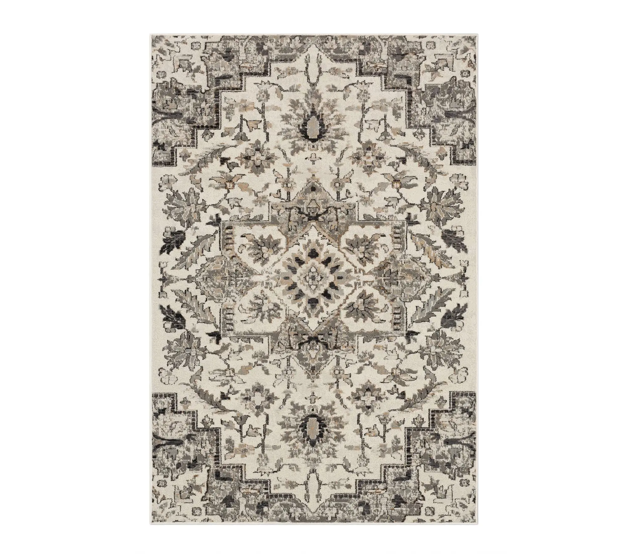 Mohawk Home Pyramus Grey 5' 3" X 8' Area Rug