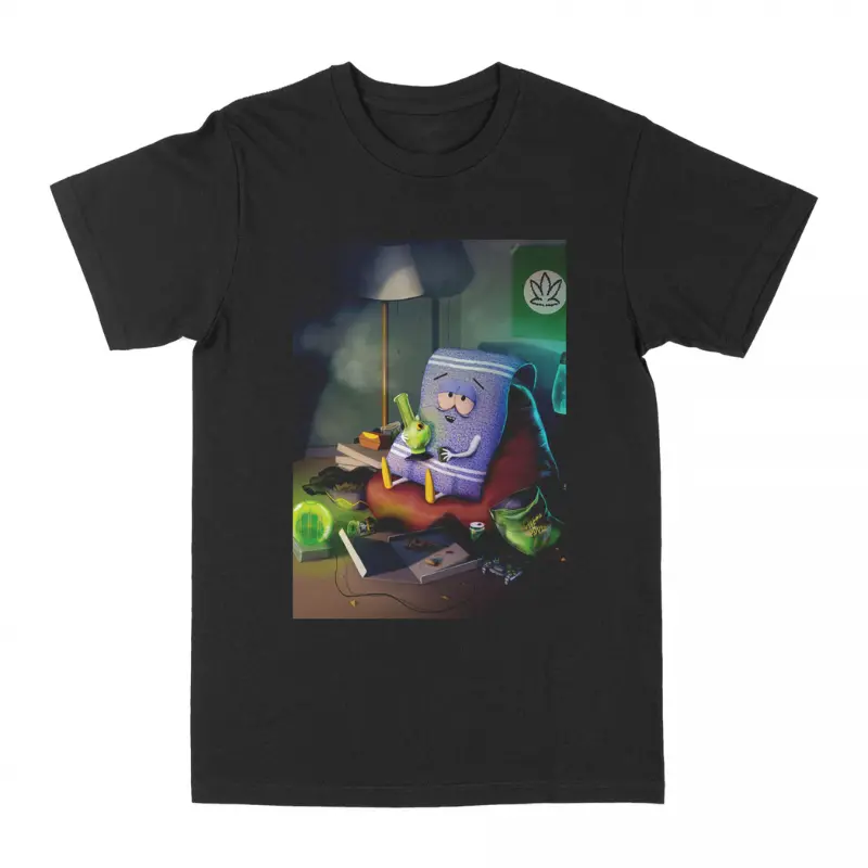 South Park Towelie 420 T-Shirt-Printed Pattern, Short Sleeve, Crew Neck, Soft Cotton Fabric - TikTok Shop South Park Towelie 420 T-Shirt-Printed Pattern, Short Sleeve, Crew Neck, Soft Cotton Fabric - TikTok Shop