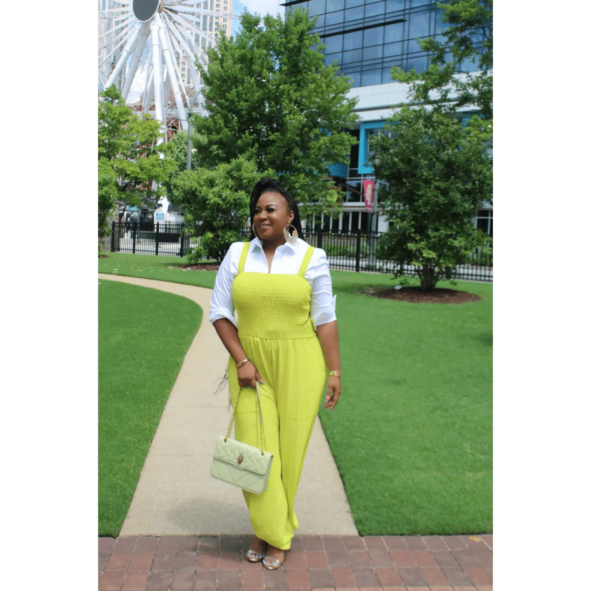 Lollipop Striped Yellow Jumpsuit