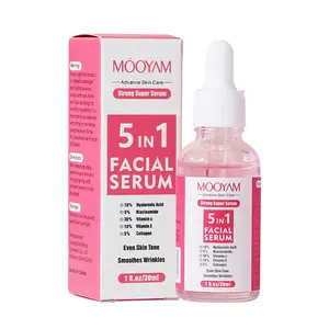 5 in 1 Face Serum, Skin Firming and Tightening, Help Fine Lines Correcting, Facial Moisturizer, Hydrating Essence Skincare Product