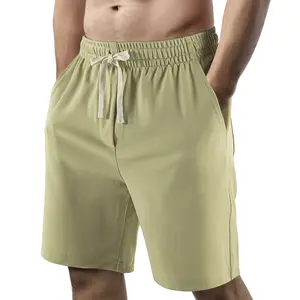 Men's casual workout shorts Elastic waist drawstring bikershorts Outdoor summer beach gymshorts with pockets Hiking Basketball athletic shorts outdoorfun