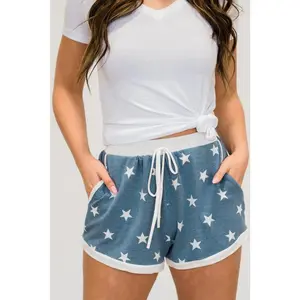 Star Shorts in Blue
