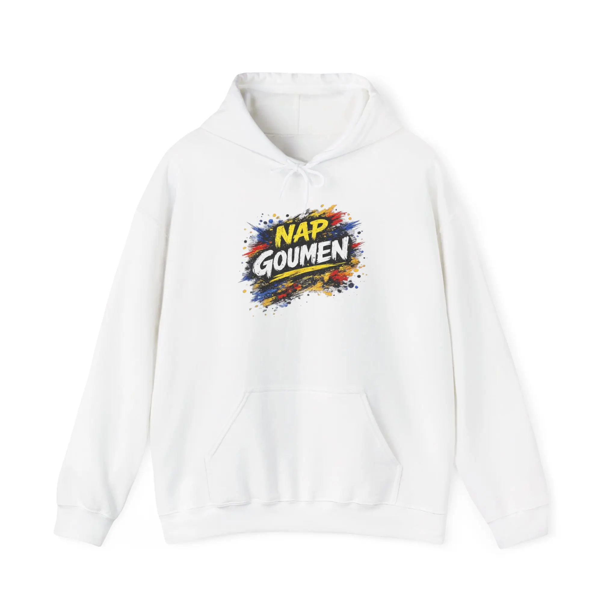 Nap Goumen Haitian Pride Hoodie, Haitian Creole Hoodie, Haiti Flag Graphic Sweatshirt, Haitian Culture Pullover, Unisex Hoodie, Gift for Haitians