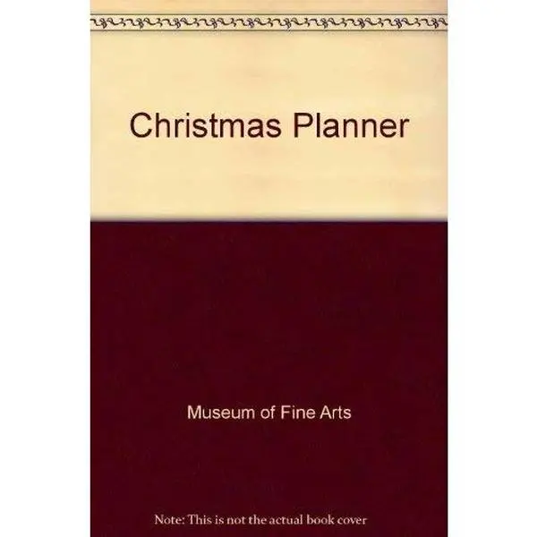 USED-Christmas Planner & Organizer by Museum Of Fine Arts Boston (Hardcover)