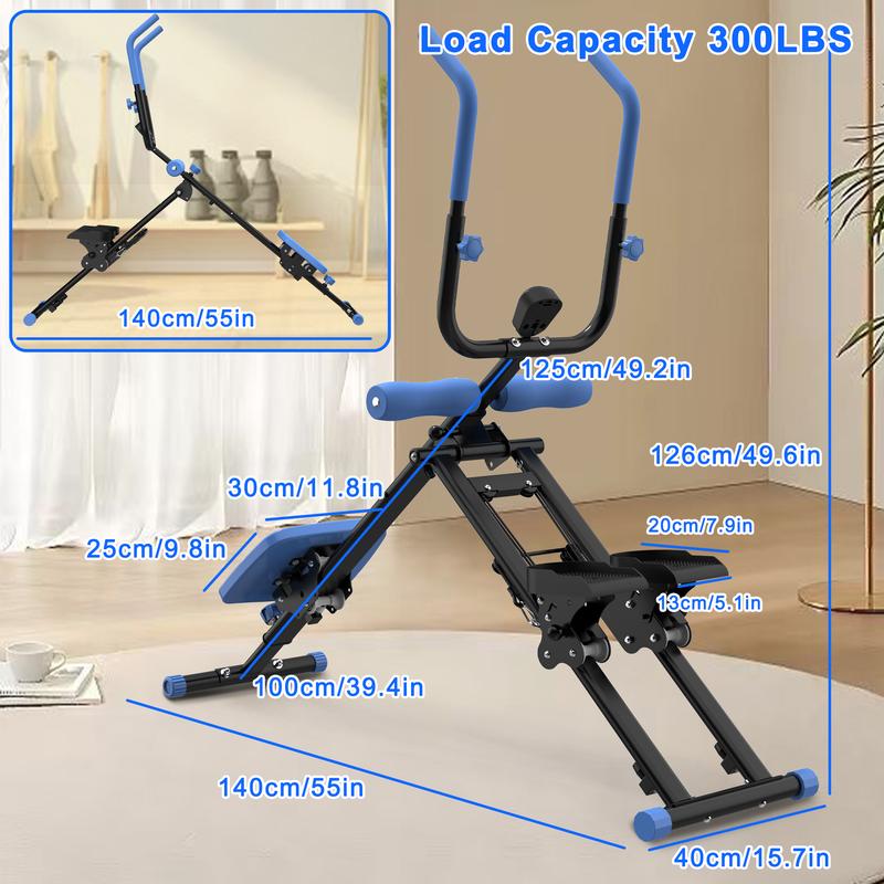 【SAVEYOUR】2 In 1 Stair Stepper & Ab Workout Machine - Multi-Function Trainer-Upgrade High-Efficiency Stairmaster & Ab Trainer Machine Full-Body Exercise Equipment For Home Gym Exercise