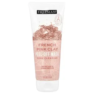 Freeman Beauty French Pink Clay Peel-Off Beauty Mask, 6 fl oz (175 ml)