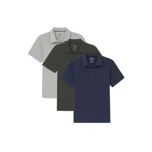 Organic Polo Shirt 3 Pack / Dusk to Downtown