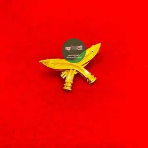 Nepali Gold Plated Brooch