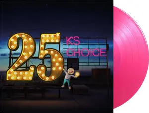 K's Choice - 25 - Limited Gatefold 180-Gram Translucent Pink Colored Vinyl  [VINYL RECORD - LP] Colored Vinyl, Gatefold LP Jacket, Ltd Ed, 180 Gram, Pink, Holland - Import