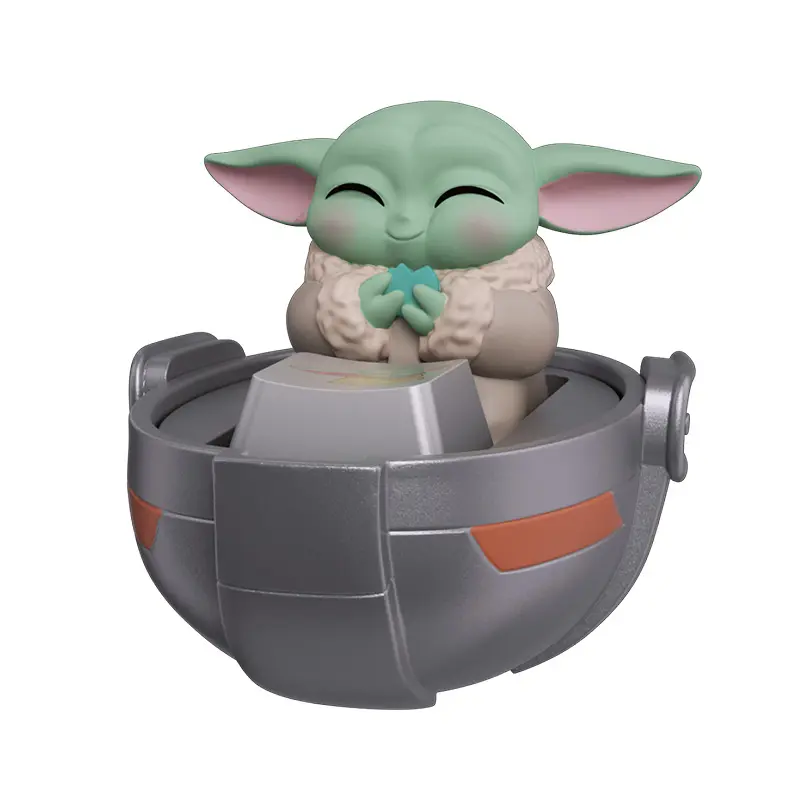 グローグー　キーボードデコレーション　1BOX Star Wars Cute Grogu Keycap Blind Box - Premium Decorative Keycap