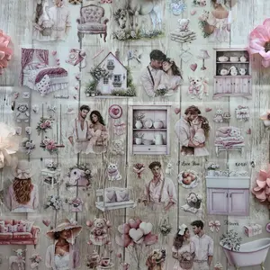 Blooming Love Precut PET Tape- Reggie