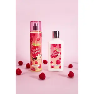 Vanilla Raspberry Body Mist and Lotion Set for Women | Sweet Retreat