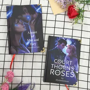 A Court of Thorns and Roses Hardcover Book Set, A Court of Mist and Fury Rhysand POV Edition, Fae Fantasy Romance Novel, BookTok Viral Gift, Gift Idea
