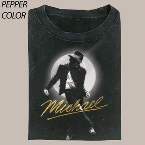 Comfort Colors Vintage 90s Michael Jackson Graphic Tee - Y2K Comfort Color Tee - Vintage Oversized Tee Streetwear Unisex For Woman And Man Unisex Gift For Him Her