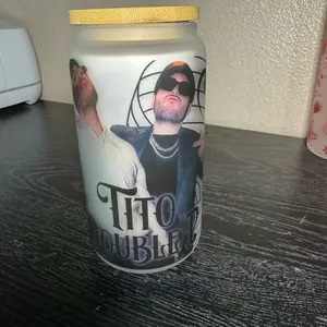 Tito Double P Glass Cup - Versatile Drinkware for Various Beverages