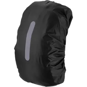 Waterproof Backpack Rain Cover, Bag Rain Cover with A Vertical Reflective Strap for Hiking/Biking/Camping/Outdoor Traveling