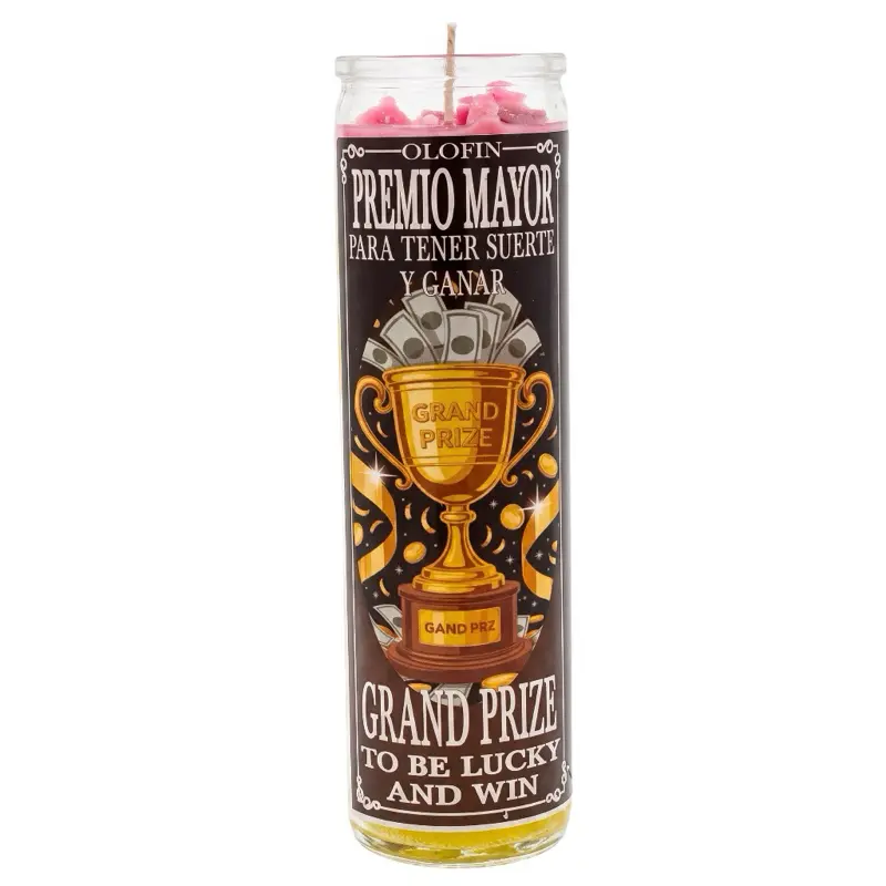 Premio Mayor - Grand Prize Prepared Ritual Candle Perfumed Vela Preparada