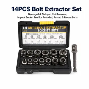 Universal Impact Bolt Remover Kit Bolt Extractor Kit Bolt Extractor Set