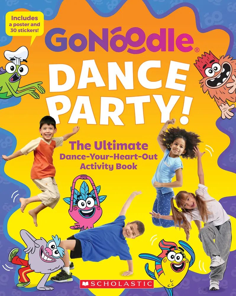 USED-Dance Party! the Ultimate Dance-Your-Heart-Out Activity Book (Gonoodle) by Scholastic (Paperback)