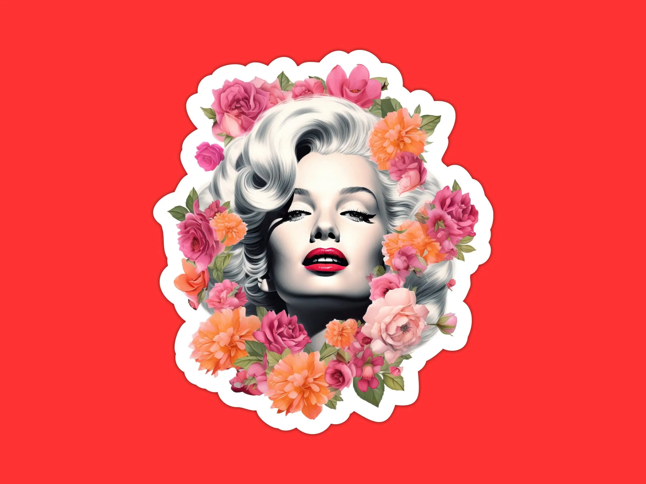 Marilyn Monroe Sticker