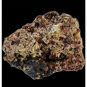 Wulfenite, Glove Mine, Glive Mine Group, cottonwood Canyon, Tyndall Mining District, Santa Cruz County, Arizona