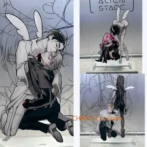 Alien Stage Anime IVAN TILL MIZI SUA Cosplay Acrylic Figure Stand Model Table Decor Desktop Ornaments Collect Gift