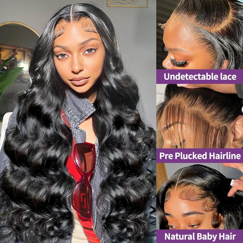 13x4 Hd Transparent Body Wave Lace Front Wig Drawstring Glueless Wig Human Hair 180% 13x6 Hd Lace Frontal Wig Human Hair Wigs Pre Plucked For Black Women