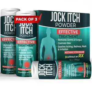 Jock Itch Cream | Extra Strength Antifungal Treatment for Groin & Inner Thighs | Relief for Itchy Skin, Jock Itch, Ringworm, Athlete’s Foot & Nail Fungus | Controls Odor & Removes Fungus | 120ml