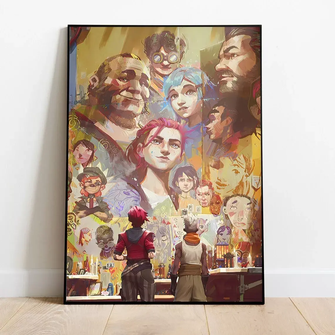 NEW!!!Arcane Poster, Wall Art & Home Decor, Animated Series Poster