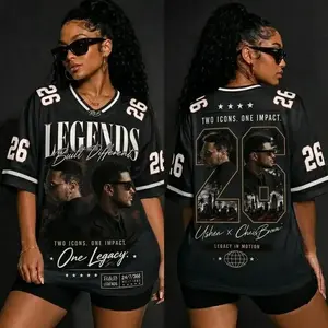 26 Legends Raymond Brown Football Jersey Shirt The R B Tour Shirt Hip Hop Graphic Tee Unisex Gift
