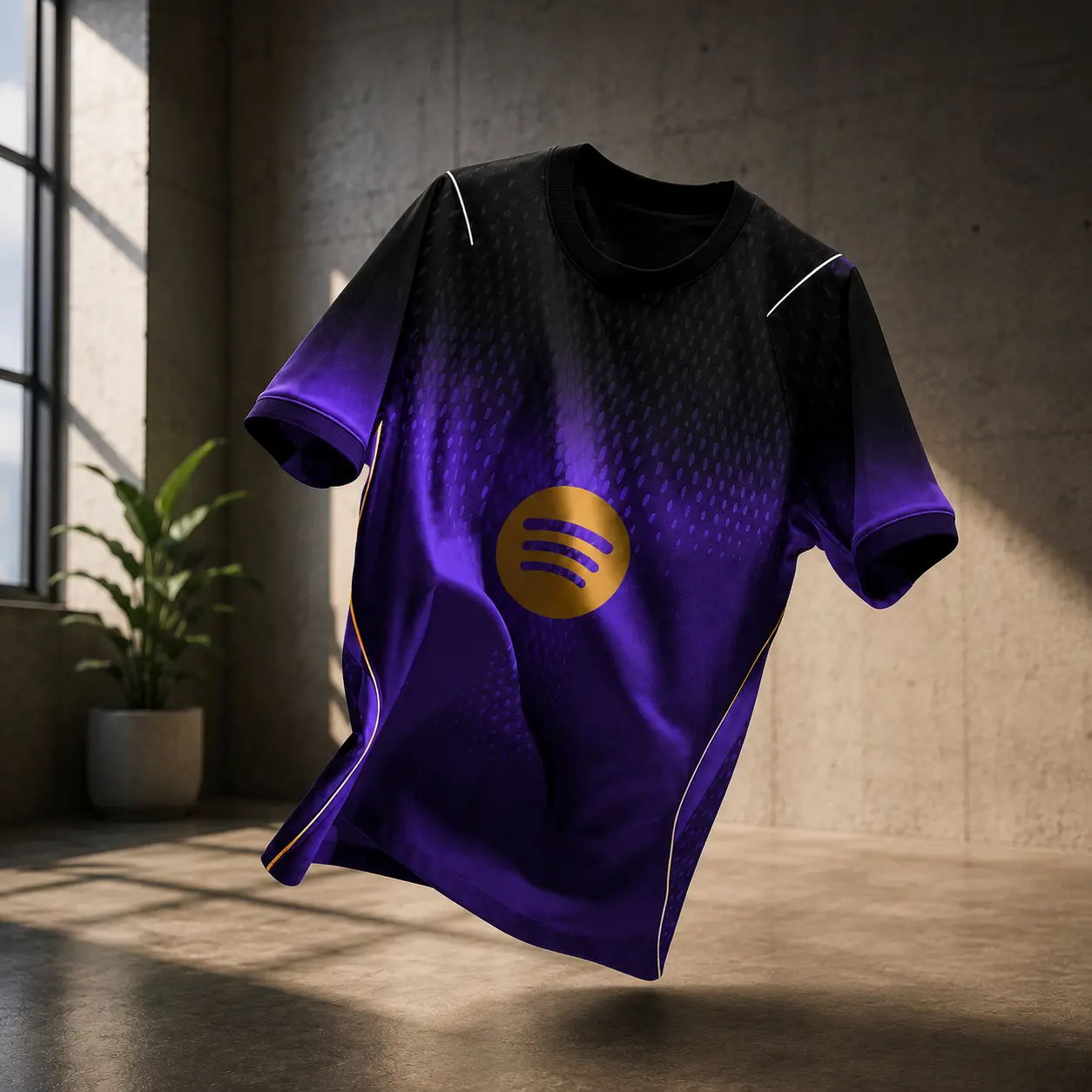 2026-27 Unisex Personalized Purple Barcelona Away Stadium Soccer Jersey, Custom Name & Number Football Shirt, Breathable Quick Dry Athletic Jersey, Soccer Fan Gift, Match Day Sportswear for Men & Women (Full Logo)